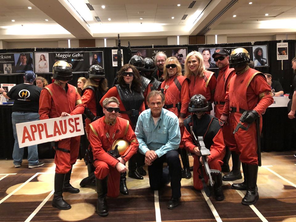 Marc Singer with the CT-V at DragonCon 2019